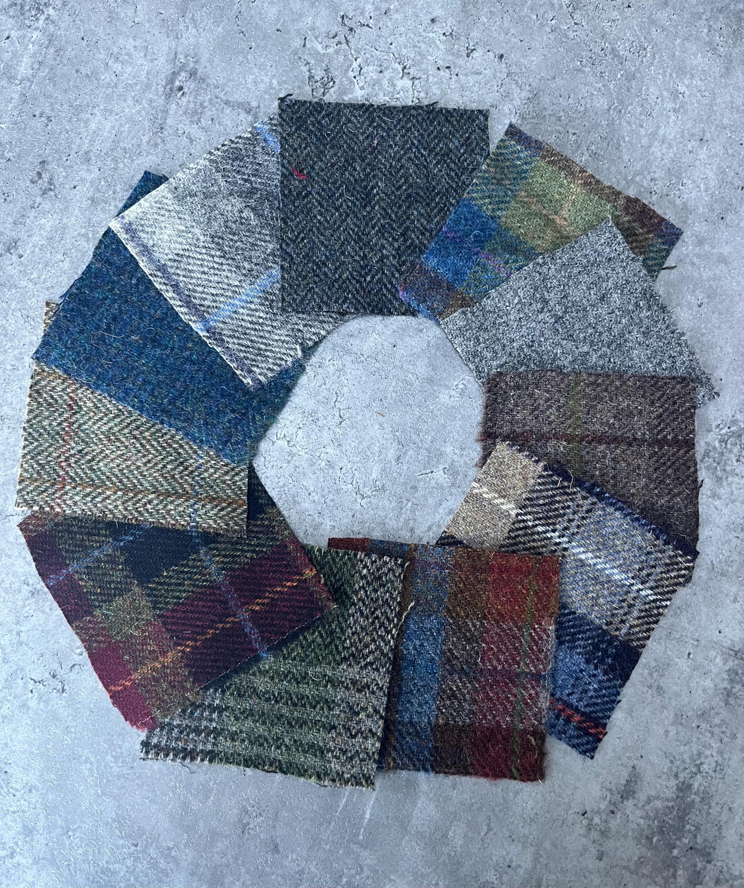 Harris Tweed Fabric Samples - Two Sizes - Etsy