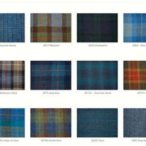 Harris tweed cushion cover - 40 plus patterns - various size options