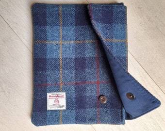 Harris Tweed Bijbelomslag - aangepast formaat - 40 patronen beschikbaar