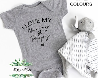 i love my nanny baby grow