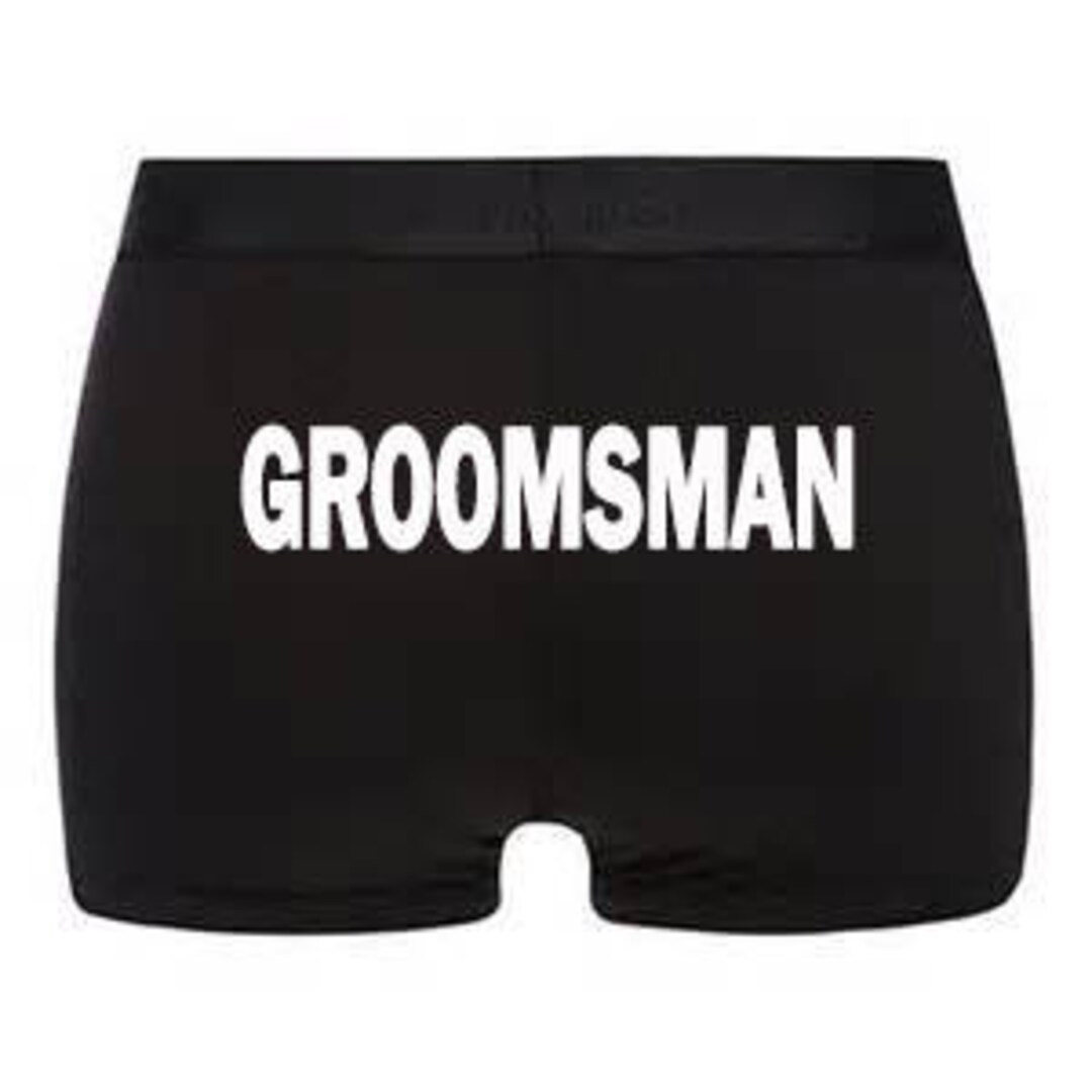 Groomsman Personalized Underwear / Wedding Gift/ Personalized Gift From ...