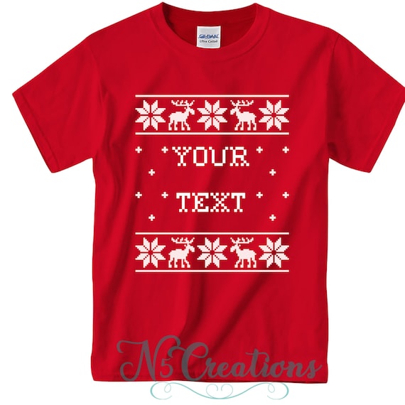 custom t shirts and sweaters