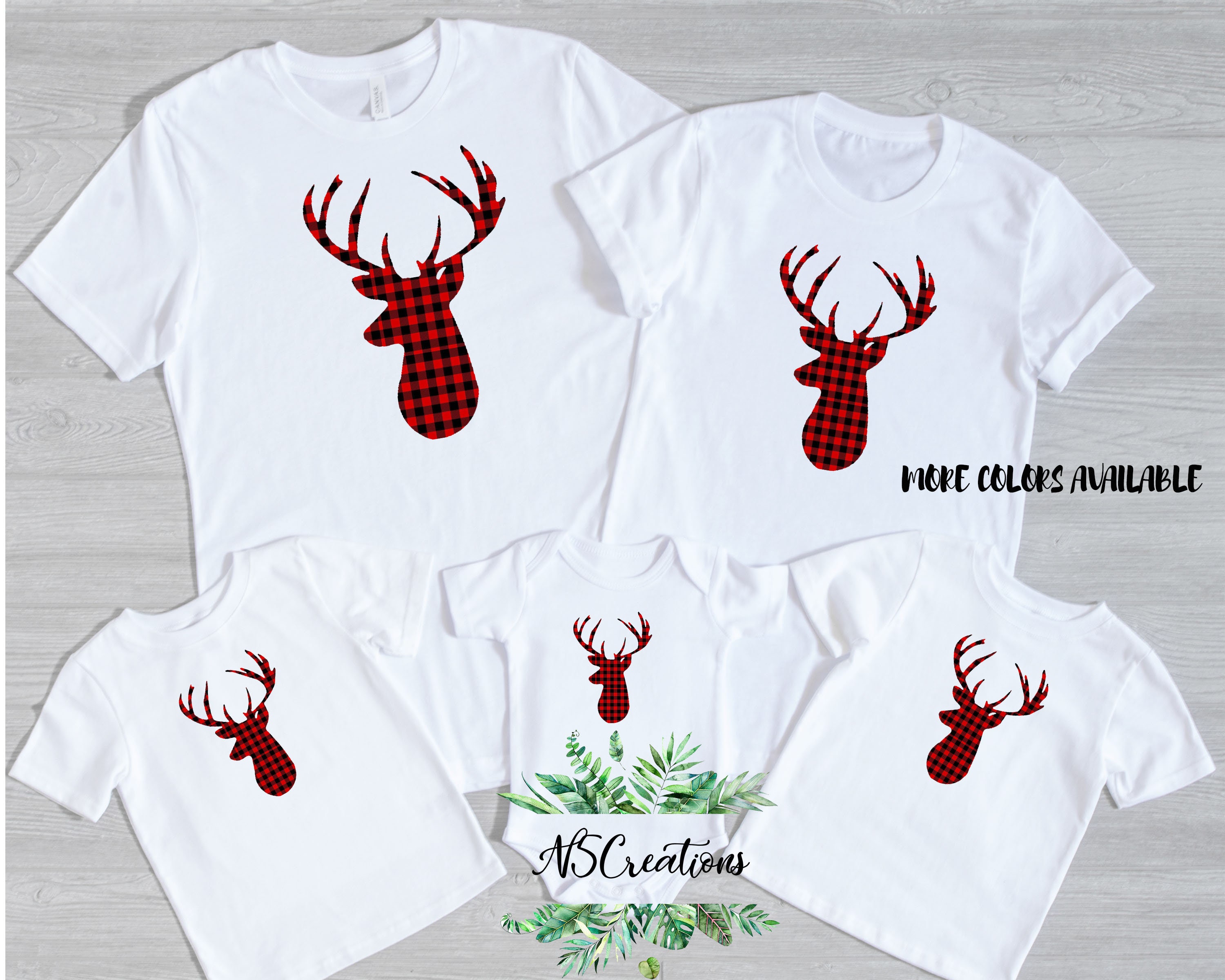 Reindeer Christmas Shirts/ Custom Family Christmas T-shirts/ Santa/ Funny  Christmas Gift Family/ Surname/ Cousin Crew/ Christmas Tee 3 - Etsy