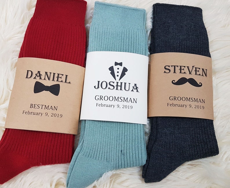 Personalized Wedding Socks /groomsmen Thank You Gift/ Etsy Australia