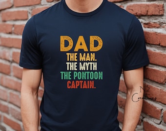 Dad Gift | Dad The Man The Myth The Legend - Funny Shirt Men - Fathers Day Gift - Husband Shirt Papa Gift Funny shirt Gift for Dad