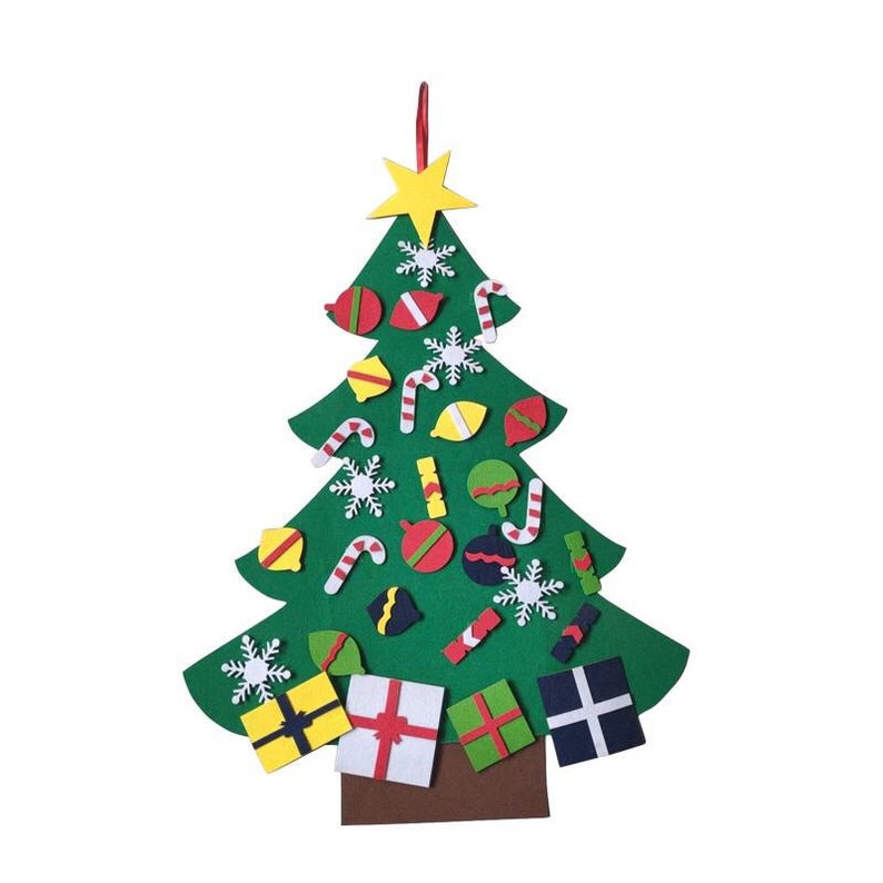 Kids Felt Christmas Tree/personalised Christmas Tree to Etsy