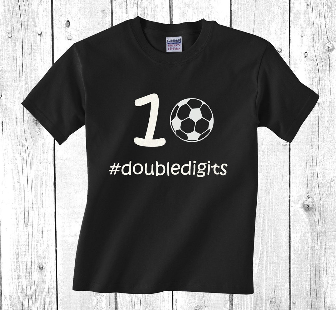 Ten Double Digits Birthday Shirt/ 10th Birthday T Shirt / Etsy