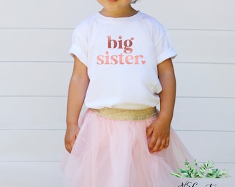 Big sister T-shirt/ Sister shirt/ Big sister announcement/ Pregnancy announcement/ I'm going to be a big sister/ Big sister announcement 7