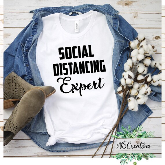 Social Distancing Shirt/ Introvert - Etsy