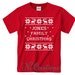 Christmas Custom Surname Family Christmas T-Shirts/  Christmas Shirts/ Santa claws/ Santa Claus/ Matching sweater Christmas jumper Gift 