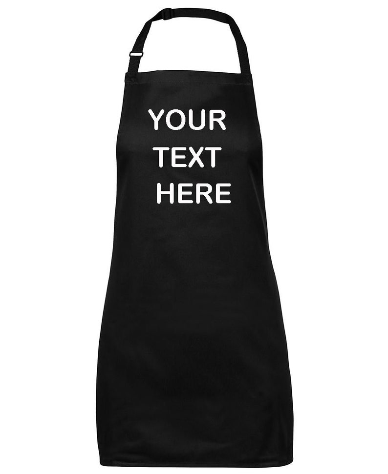 Personalised Apron Chef Apron Your Design Here Apron Etsy