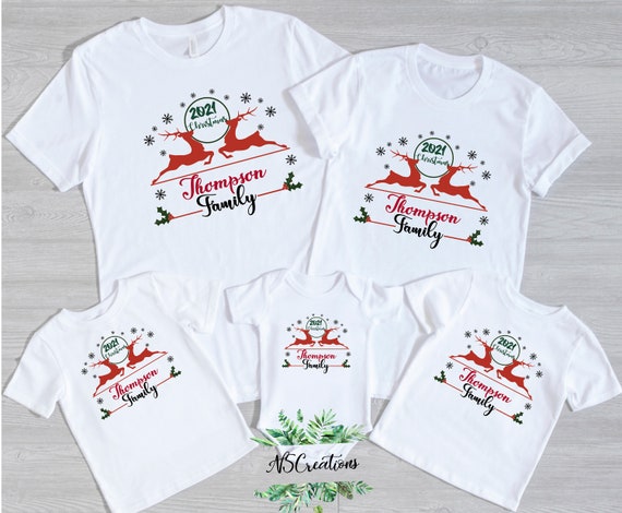 Matching Christmas T-shirts/ Christmas Etsy