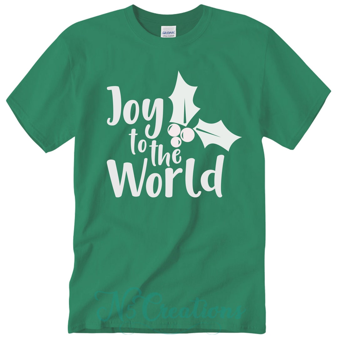 Joy to the World Christmas T Shirts/ Christmas Family T Shirts ...