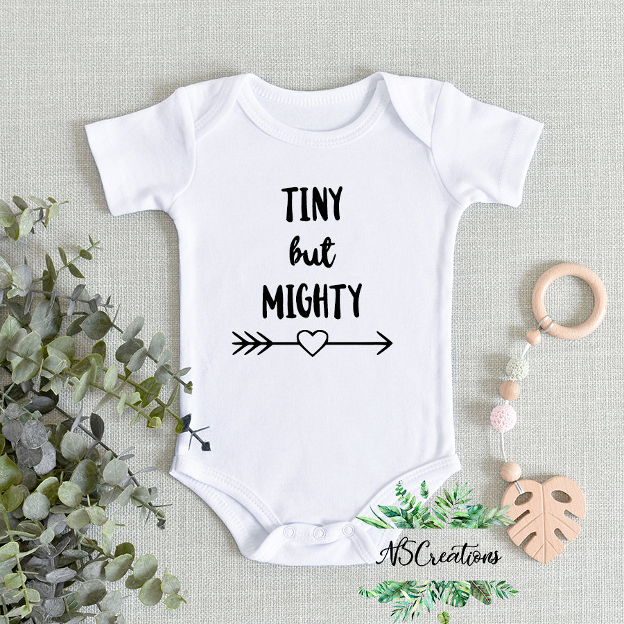 Tiny but mighty onesie 2025