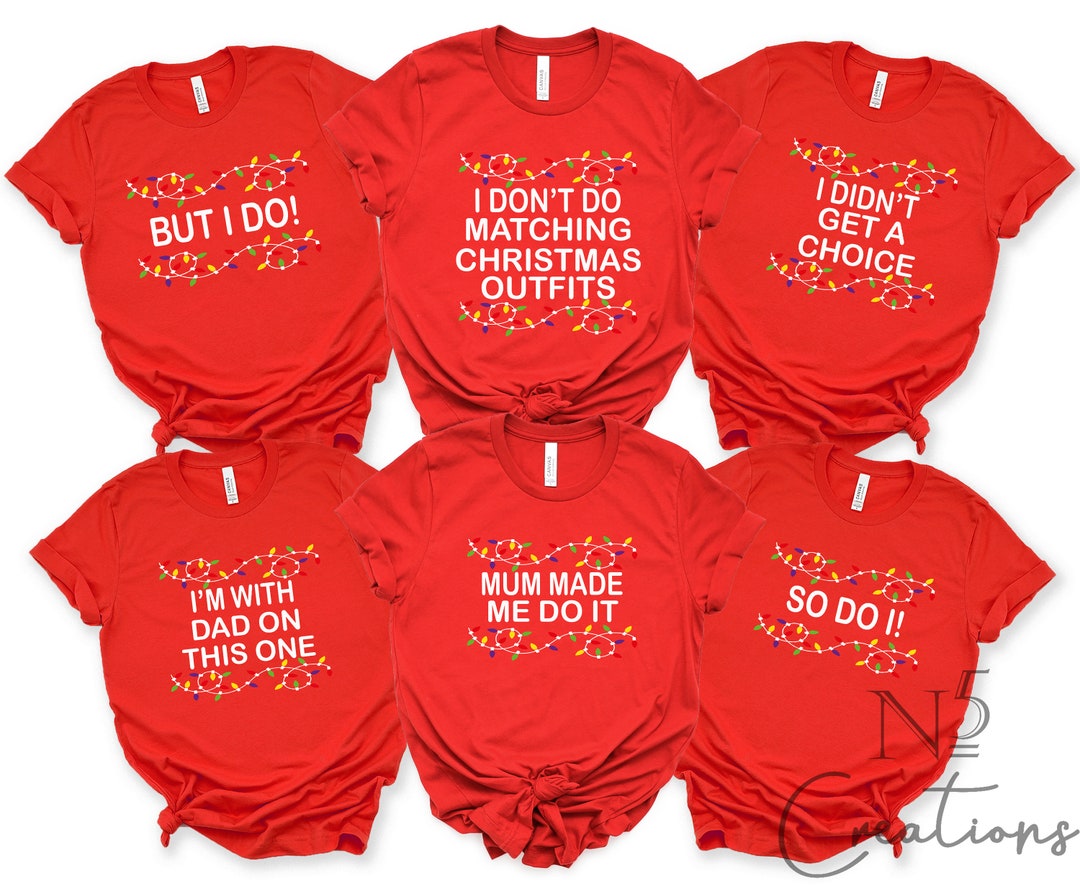I Don't Do Christmas Outfits/ Matching Family Christmas Etsy
