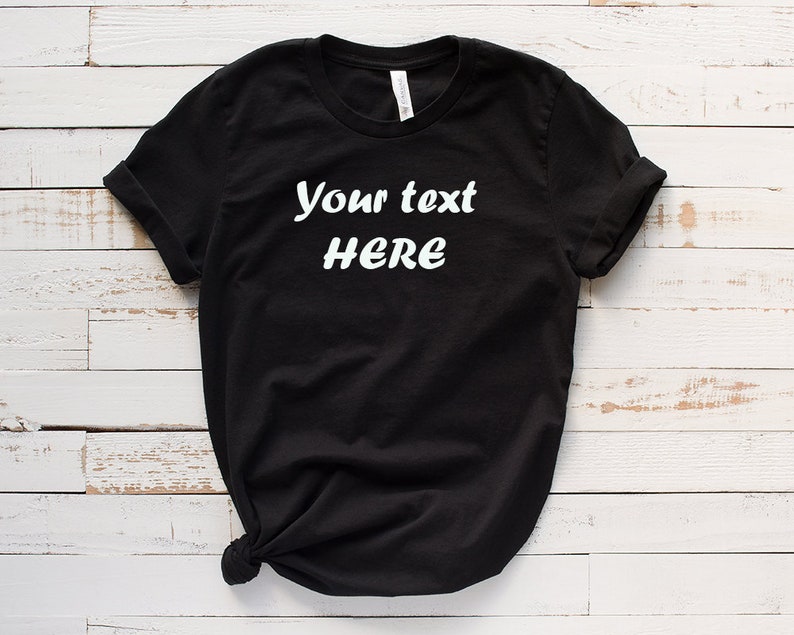 custom t shirt add picture