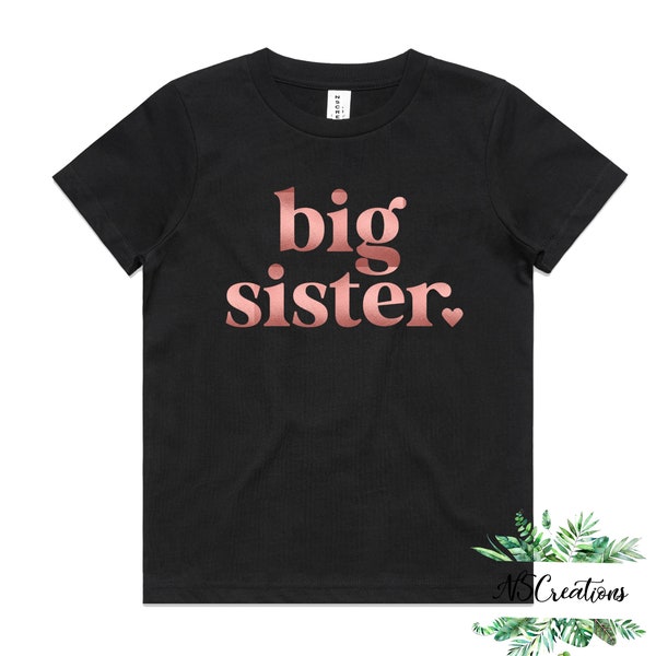 Big sister T-shirt/ Sister shirt/ Big sister announcement/ Pregnancy announcement/ I'm going to be a big sister/ Big sister announcement 3