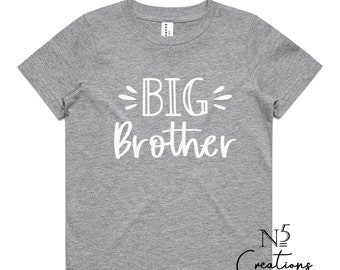Big brother shirt / big brother t shirt/ big bro /big bro little bro / promoted to big brother / pregnancy announcement/ baby reveal