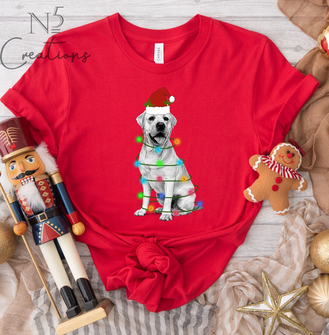 Labrador Retriever Christmas Shirt Christmas Dog Pajamas Fun Etsy