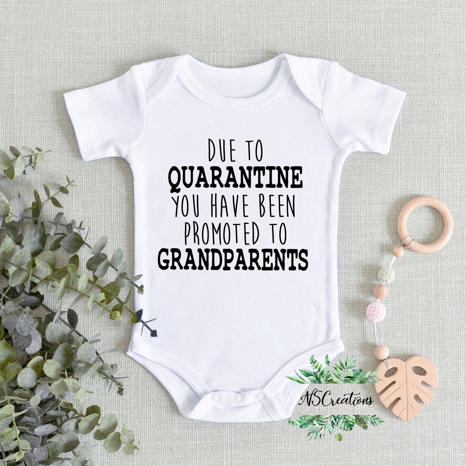 Due to Quarantine You Have Been Promoted to Grandparents / Etsy