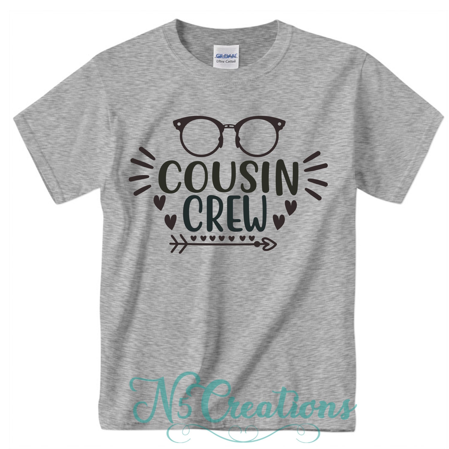Cousin Crew T Shirt/ Best Cousin Ever 