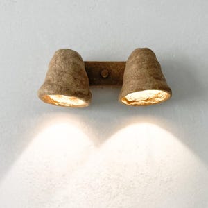 Bedroom Wall Sconce, Light Fixture Wall, Sabi Light, Decorative Walls Lighting, Modern ceramic wall sconce, Mediterranean wall lights