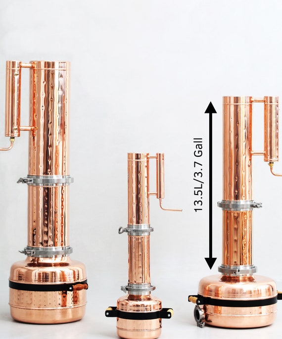 Elektrisches Destilliergerät für ätherisches Öl 5.3G 20L Ausrüstung für die  Dampfdestillation von ätherischen Ölen Kupfer Pro Professional Kit -   Schweiz