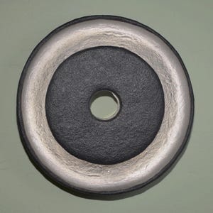 Clay Disc Wall Sconce: Wabi Sabi Organic Lighting