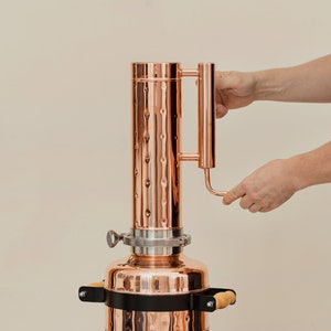 Kräuterextraktionsmaschine für Hydrolate 1,3G (5L) | Säule 0,53G (2L)
