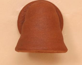 Wabi Sabi Clay Wall Sconce, Modern Ceramic Lighting, Plug-In Option