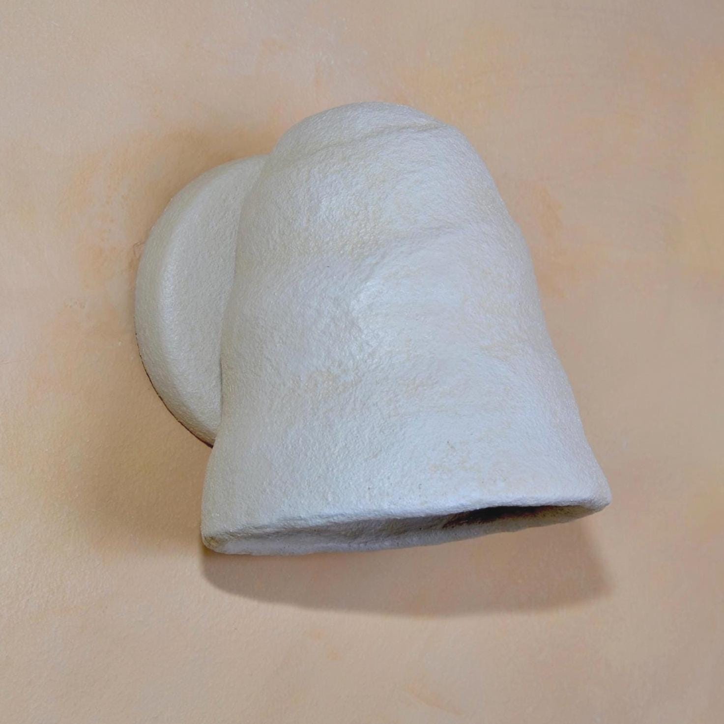 Wall Sconce Ceramic, lighted wall sconce, Japandi wall Sconces, Clay Wall Light Sconce, Wabi Sabi fixture, Sconces lighting wall