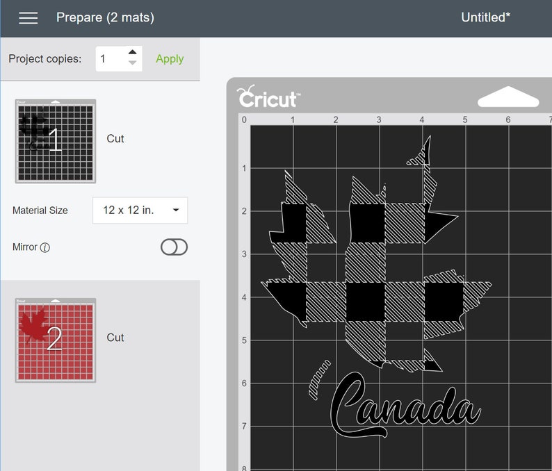 Download Canada svg layered plaid maple leaf canada day canadian | Etsy