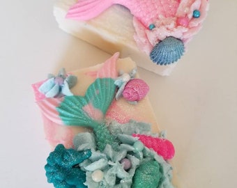 Mermaid Vanilla cream soap