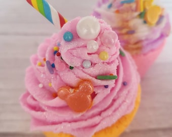 Disney sprinkled Fruit punch smoothie bath bomb