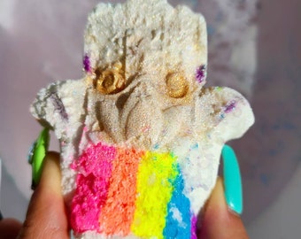 Hamsa Hand Rainbow bathbomb nontoxic