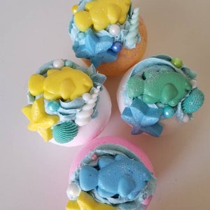 Under the sea Fish Bathbomb natural