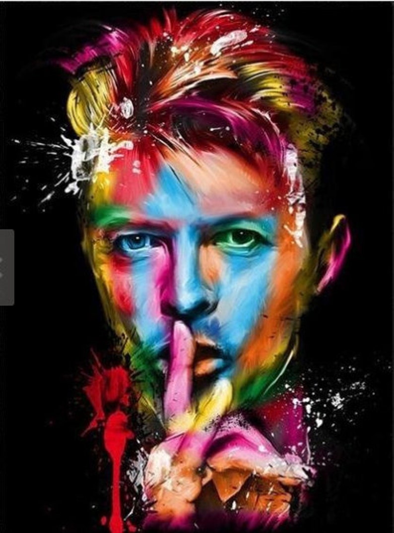 Image result for painting bowie