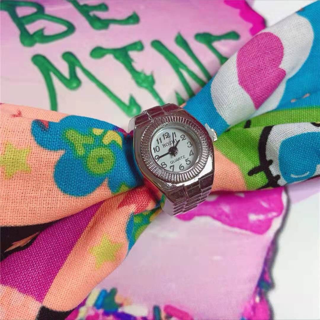 Y2K Mini Watch Ring / Clock Ring Etsy UK