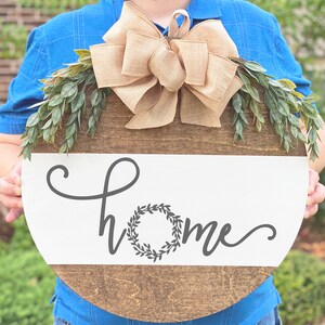 Home Wreath SVG | Commercial Use | So Fontsy