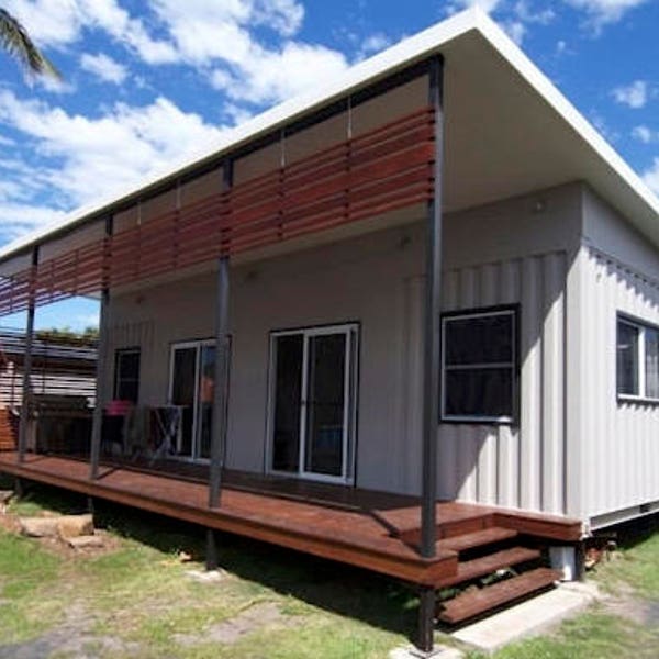 Shipping Container House Handmade with Shipping Containers, Granny Flat