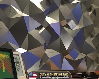 Pyramid 3D Wall Panels PENTA | Indoor & Outdoor Design Tiles | Modern Interior