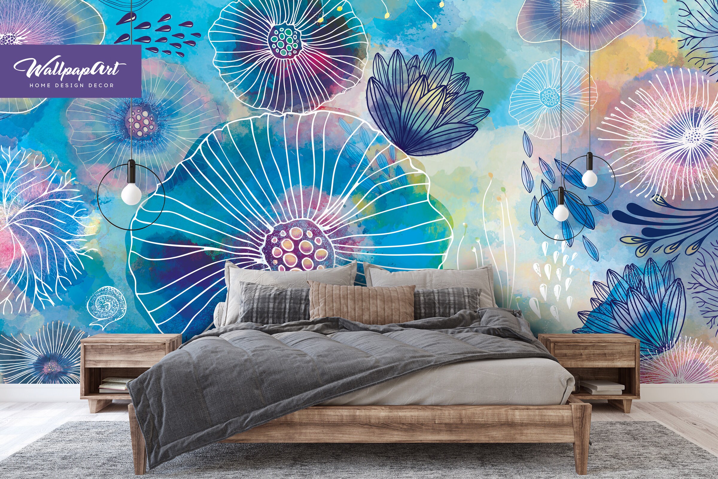 Under the Sea Peel and Stick Wallpaper Removable Wallpaper Etsy Canada