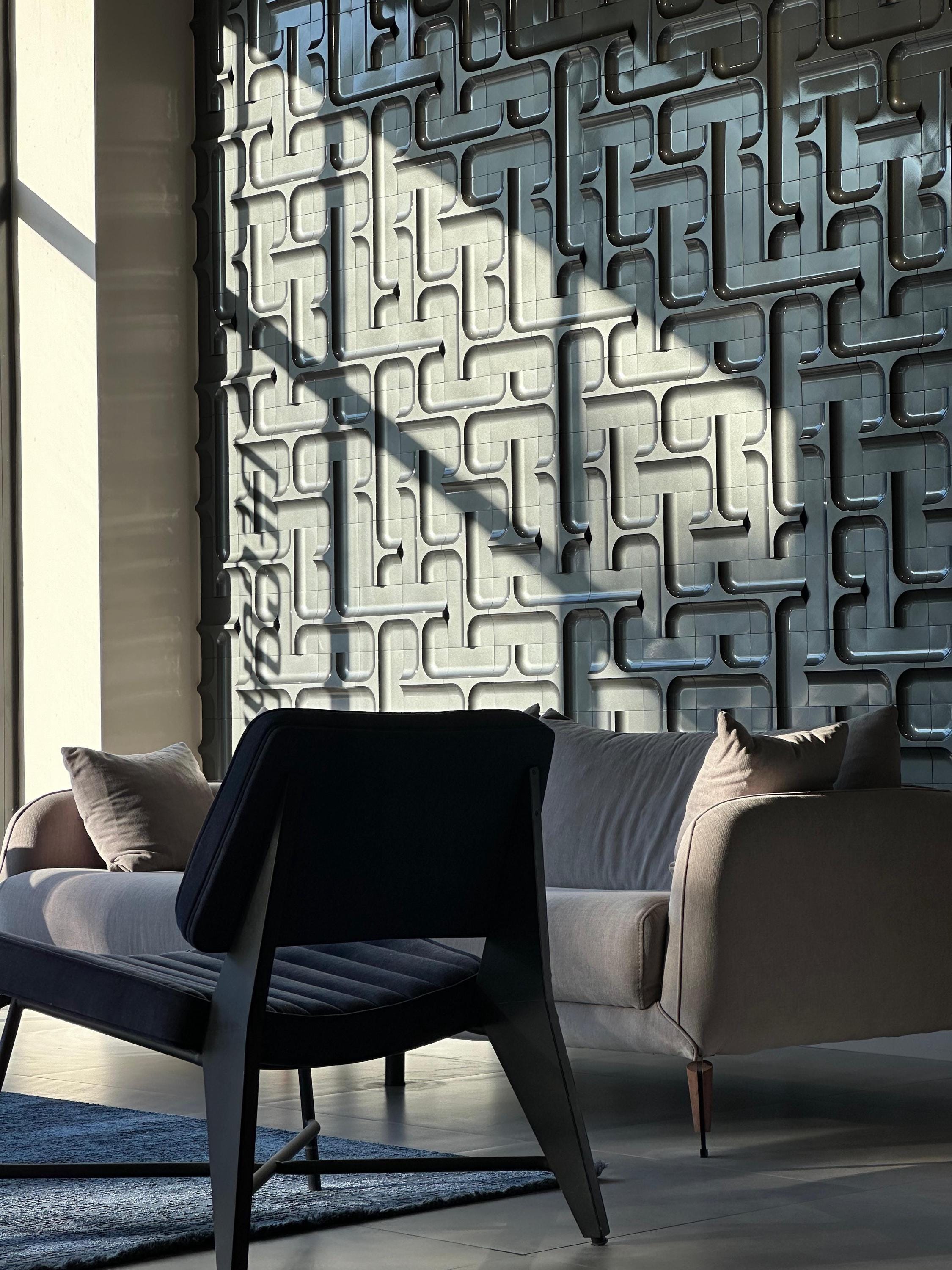 SOHO 3D Wall Panel: Modern Decorative Cladding System, Acoustic ...