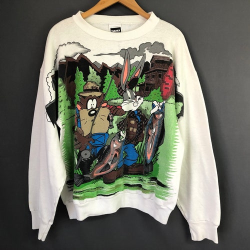 90s Looney Tunes Crewneck shops Sweatshirt