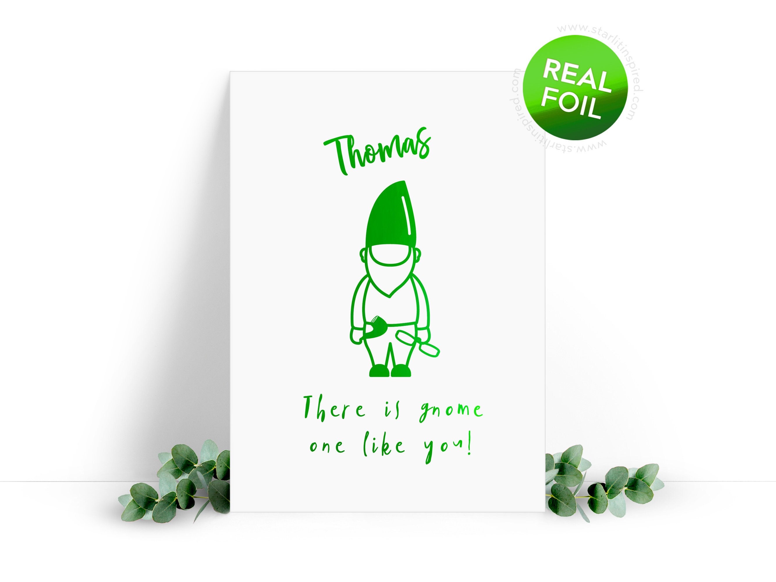 Editable Christmas Gift Tags, Teacher Gnome one like you, Personalized