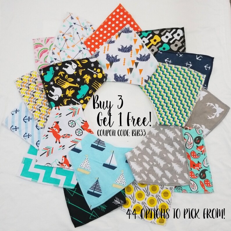 personalized bandana bibs