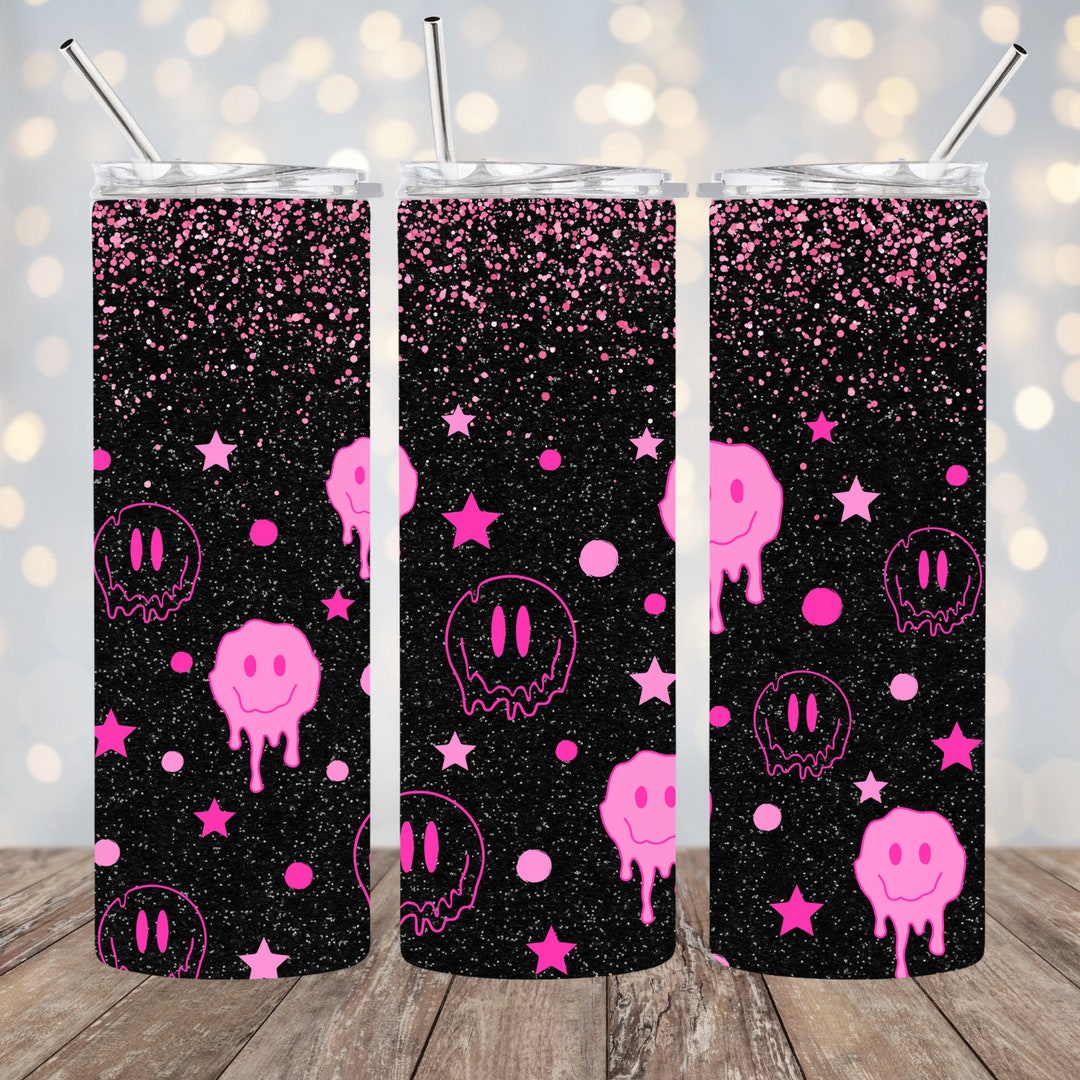 pink and black retro 1