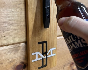 Abridor de botellas de Boston y Maine Railroad - Abridor de botellas de ferrocarril - Abridor de botellas Railroad Spike - Regalo de ferrocarril - Boston y Maine Railroad
