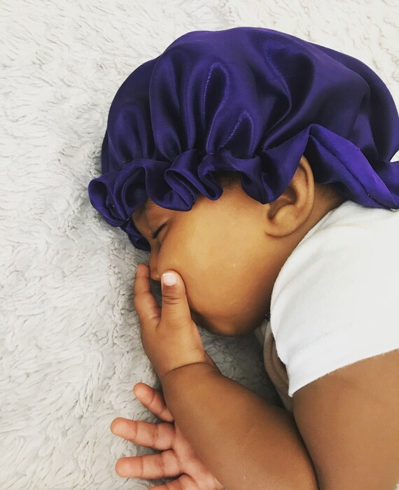 satin hair caps for babies
