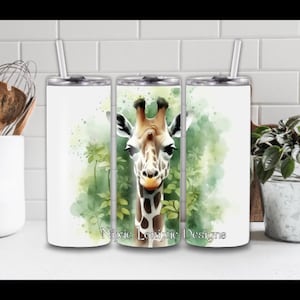 Giraffe 20 Oz Tumbler